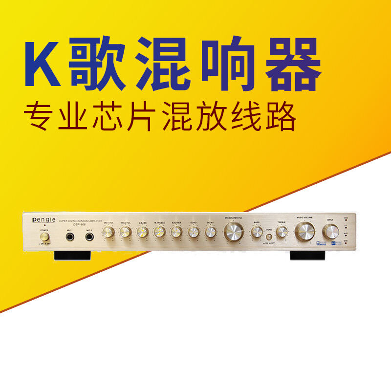 Dsp868 KTV Singing Reverberator Pre-Effector