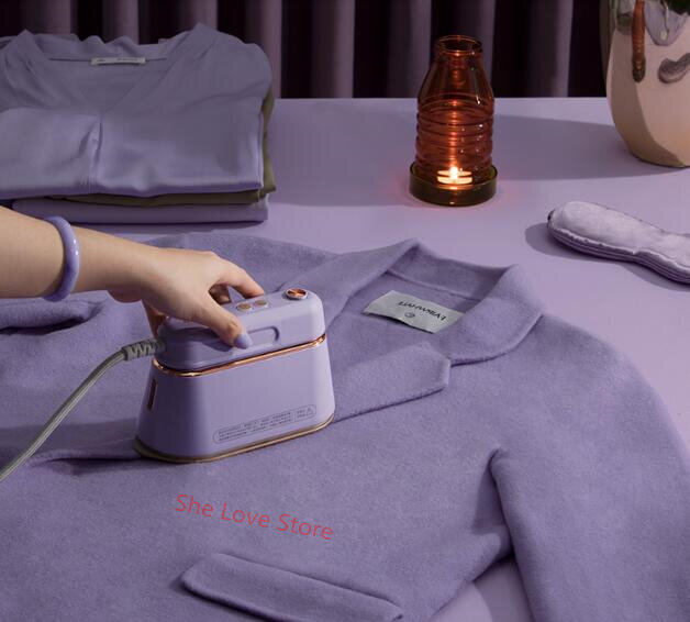 Korean DAEWOO Steamer Iron Mini Generator Travel Household Electric Garment Cleaner Hanging Wet Dry Portable Garment Steamer HI-029