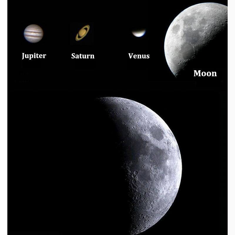 (3 Days Delivery+Installation Video) F70060 Professional Utral HD Refractor Astronomical Telescope Zooming Outdoor Space Monocular Telescope Astronomical Space Observation For Moon Jupiter Venas Satur