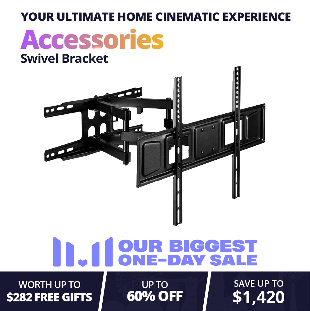 iFFALCON - Swivel Bracket Wall Mount Installation