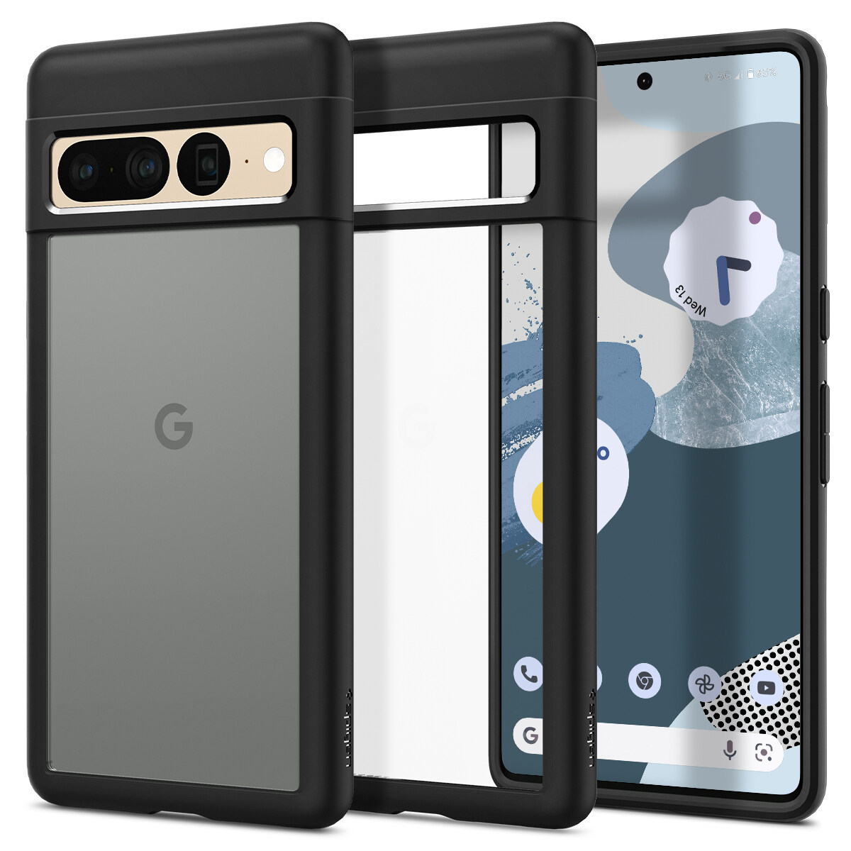 SPIGEN Case for Pixel 7 / 7 Pro [Ultra Hybrid] Dual Layered Protection with Long Lasting Clarity / Pixel 7 Case / Pixel 7 Pro Case / Pixel 7 Casing / Pixel 7 Pro Casing