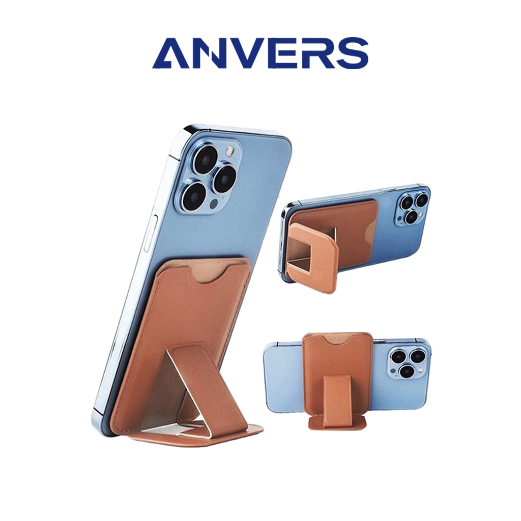 Anvers MagSafe Wallet Magsafe Card Holder with Stand Magnetic Wallet card Holder for iPhone 15/14/13/12