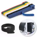 50/20PCS Colorful Reusable Velcro Cable Ties Wire For Wire Wrap Managemen, Tape Nylon Straps Cord Organizer Keeper Holder